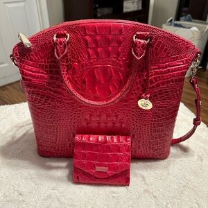 Brahmins Duxbury (lg) Sweatheart Melbourne with matching Jane wallet